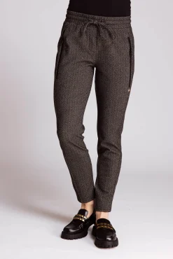 Sale ZHCHIARA CASUAL HERRINGBONE Damen Hosen